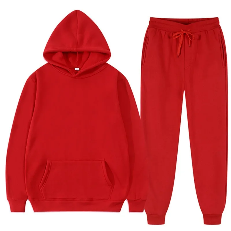 Running Gear Women - Heren trainingspak 2-delige set met capuchon