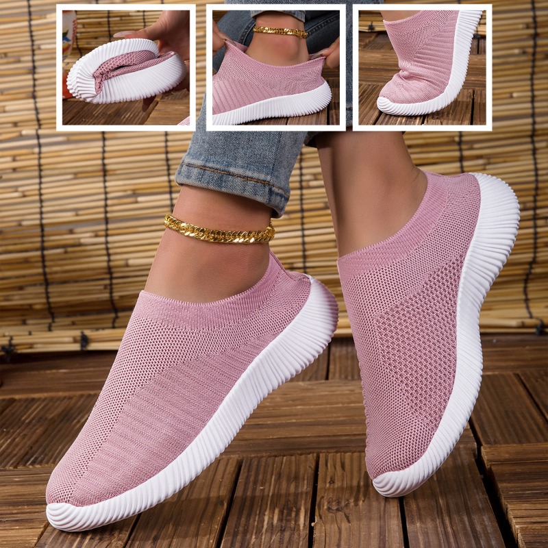 Running Gear Women - Dames Sneakers Ademend Gebreid Mesh Comfortabele