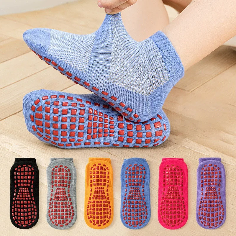 Anti Blister Sock - Antislip siliconen peutersokken Mode Effen kindervloersokken