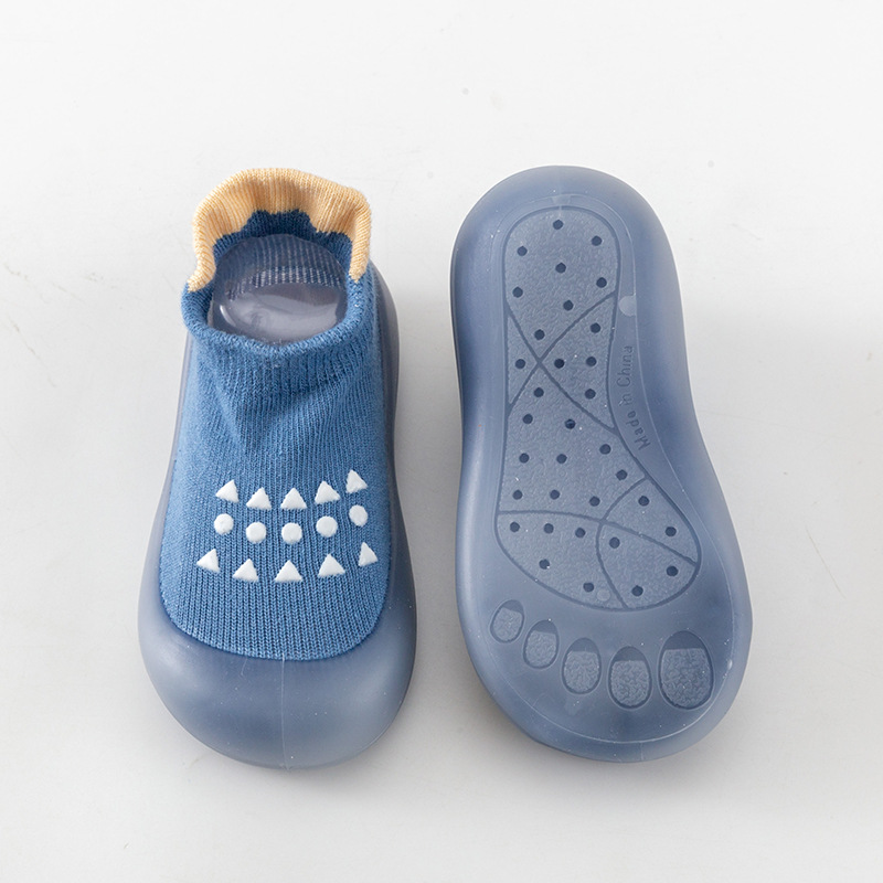 Babyvloerschoenen Blauw en roz - Anti Blister Sock recensie en prijs